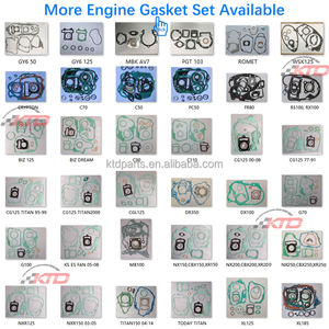 KTD bonne culasse silencieux d'échappement joint de tuyau ensembles moto révision complète joint Kit pour Mope Motobecane <span class=keywords><strong>AV10</strong></span> <span class=keywords><strong>moteur</strong></span> - Product Image 6