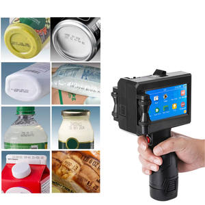 Pistolet d'<span class=keywords><strong>imprimante</strong></span> à jet d'encre portable de 12.7mm avec <span class=keywords><strong>cartouche</strong></span> d'encre à séchage rapide pour le codage de lot de date d'expiration/texte/logo/numéro - Product Image 2