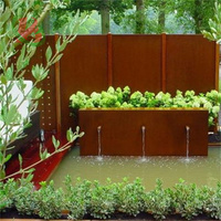 Fuente de Pared Interior, Cascada Decorativa para Interiores, Fuente de Agua para Jardín
