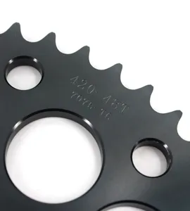 Sprockets Sur-Ron Rear Aluminum Alloy Sprockets 420 48T 52T 54T 58T 64T 68T For Surron Light Bee X Talaria Sting Segway X160 X260