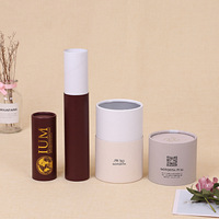 Boîte d'emballage ronde en papier kraft personnalisée pour le thé, les bonbons et les pots en papier avec couvercle en fer, boîte en papier spiralée hermétique