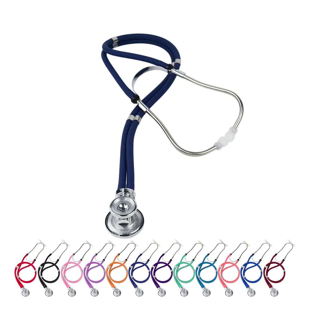 Huaan Med Factory Prices Clinical Double Tube Medical Pediatric Dual Head Sprague Rappaport Stethoscope