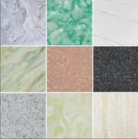 Prix de gros Feuille de surface solide modifiée Feuille de surface solide pure Feuille de surface solide en quartz