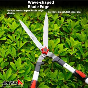 Jingsida chuyên nghiệp Kính thiên văn cây pruner chi nhánh Cao chi nhánh cắt vườn hàng rào <span class=keywords><strong>Shears</strong></span> cho cỏ chăm sóc cảnh quan - Product Image 3