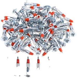 Kit d'assortiment de 60 vis d'ancre pour cloisons sèches, pièces (46mm) de boulon à douille molle résistante - Product Image 2