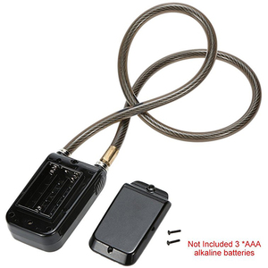 <strong>Phone</strong> <strong>APP</strong> Control Smart <strong>Lock</strong> Waterproof 110dB Alarm Blue Color Bicycle <strong>Lock</strong> Outdoor Anti Theft <strong>Lock</strong> - Product Image 4