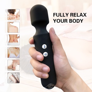 I più venduti design rivoluzionario potente vibratore a bacchetta portatile terapeutico vibratore personale massaggiatore Cordless magico - Product Image 4