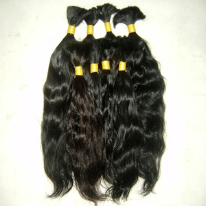 Cabello Humano Virgen Indio Remy a Granel 100g, Doble Trama a Máquina, la Mejor Calidad de Tamil Nadu - Product Image 1