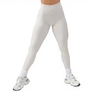 Leggings de sport pour femmes en spandex de haute qualité, respirants, pour la course, l'entraînement en extérieur, le yoga, doux et confortables - Product Image 1