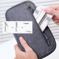 Support de Bureau Pliable et Télescopique Universel Réglable pour Téléphone Portable et Tablette PC