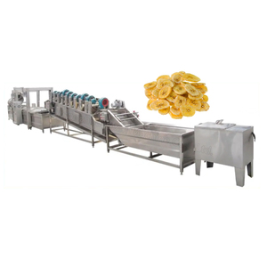 モーターエンジンギアベアリングPLCを含む商業用バナナプランテンチップ生産ラインコア根菜加工用 - Product Image 3