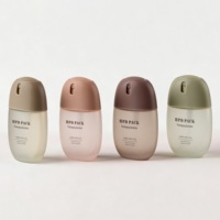 Botol Parfum Mini Ukuran Perjalanan 30ml 50ml Isi Ulang Logo Kustom Semprotan Halus Lotion Saku Pembersih Tangan Tabir Surya Perawatan Kulit