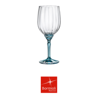 Verre à vin rouge Florian bleu 53,5 cl H 22,1 cm Ø 9,2 cm Bormioli Rocco