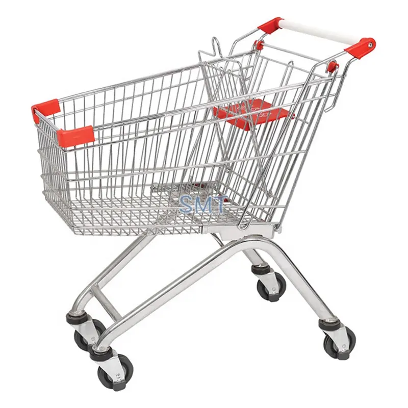 Carrito de compras plegable para personas mayores, carrito de supermercado, al por menor