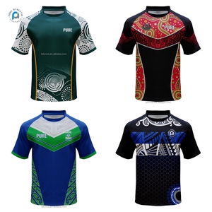 PURE Rugby League Uniforme 100% Polyester Rugby Jersey Chemise À Séchage Rapide Sublimé Impression Rugby Formation Chemise Hommes Survêtement - Product Image 6