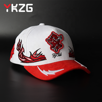 Casquettes de baseball en daim originales OEM/ODM avec lettres 3D brodées, style sportif, 5 panneaux, visière incurvée, personnalisables