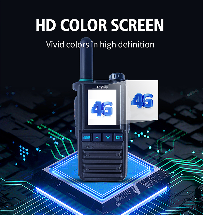 C919 Easy Operation Strong signal 4G POC PTT Antenna Radio Talkie-walkie