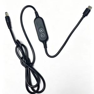 สายชาร์จเร็ว Type C เป็น DC 5 12 20V ปรับแรงดันไฟฟ้าได้ สำหรับโมเด็มออปติคอล เราเตอร์ แล็ปท็อป พาวเวอร์แบงค์ - Product Image 4