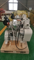 Motor nuevo chino 80HP 100HP 120HP 4 cilindros motor diésel de propulsión marina con caja de cambios