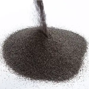 Arena marrón de óxido de aluminio para chorro de arena