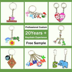 Hoge Kwaliteit Kawaii Aangepaste Vorm Maken Uw Bedrijfslogo Metalen Die Gegoten Metaal Schattige Sleutelhanger <span class=keywords><strong>Maker</strong></span> - Product Image 2