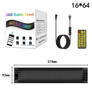 可编程柔性LED恶魔眼显示屏卡车挡风玻璃智能应用程序控制滚动LED汽车恶魔眼显示屏 - Product Image 4