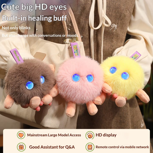 Jouets en peluche intelligents avec reconnaissance vocale interactive, adorables animaux en peluche pour enfants, compagnon éducatif intelligent - Product Image 4