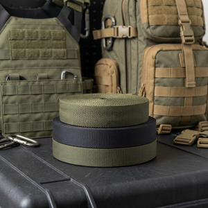 Heavy Duty Nylon Webbing Roll Tactical <b>Strap</b> for <b>Backpack</b> Belt and Outdoor Products - Product Image 1
