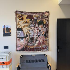 Tapisserie tissée Anime personnalisée Jeter Couverture Doux Lit Canapé Canapé Tenture Murale Décoration Unique pour les Fans d'<span class=keywords><strong>Otaku</strong></span> - Product Image 5