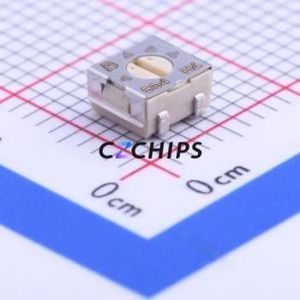 ตัวต้านทาน3314J-1-504E ปรับได้/โพเทนชิโอมิเตอร์ SMD, ตัวต้านทาน4.5x4.5มม. 500Kohm 20% 250mW 100ppm/ ℃ - Product Image 2