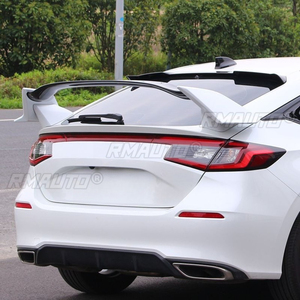 สปอยเลอร์หลังรถยนต์สำหรับ Honda Civic Integra รุ่นที่ 11 แบบ Hatchback ทรง TR ปีกหลังติดตั้งภายนอก - Product Image 4