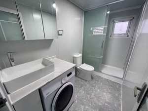 โครงสร้างโครงเหล็กลอยน้ำแบบขยายได้ดีไซน์ล้ำสมัยห้องโดยสารลอยน้ำกันน้ำสำหรับบ้านบนเกาะบ้านริมน้ำ - Product Image 4