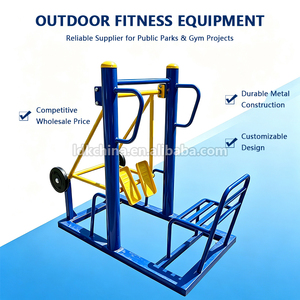 Outdoor Leg Press Machine <b>Seated</b> Leg Press Gym Equipment Pedaling Machine Fitness Equipment for Park/community - Product Image 2