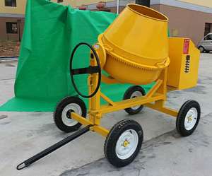 Petite bétonnière mobile 350L 400L 500L Bétonnière diesel - Product Image 3