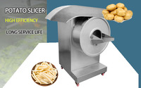Multifunctionele Aardappelverwerkingsmachine Snijdt/Wast/Droogt In Één Lijn Voor Het Maken Van Chips Van Groenten Fruitnoten