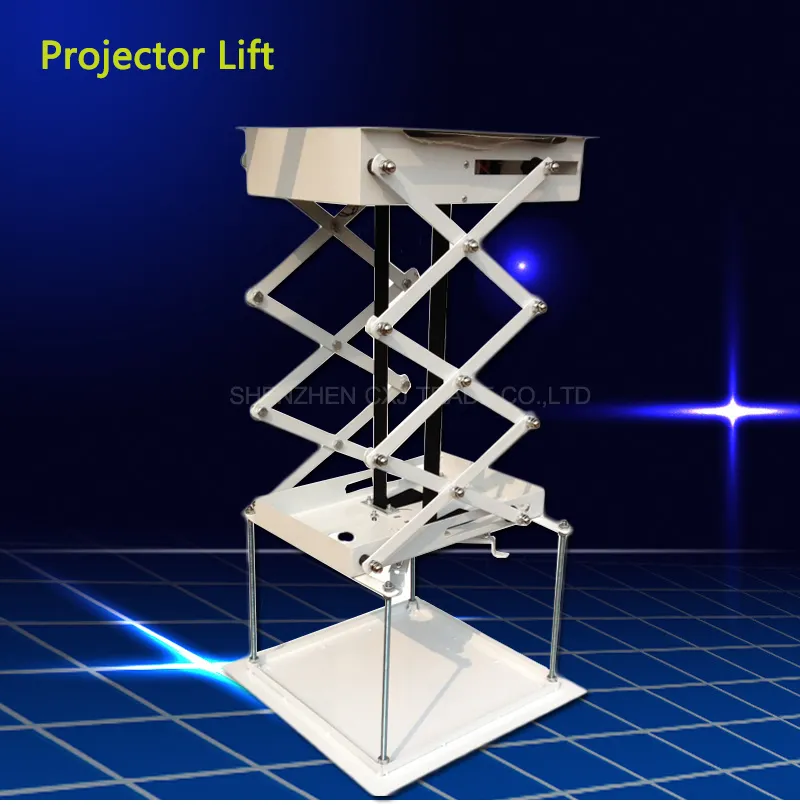 1.5M Projector Beugel Gemotoriseerde Elektrische Lift Schaar Projector Plafond Mount Projector Lift Met Draadloze Afstandsbediening 110 V/220 V