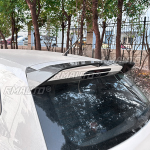 Pour VW Polo MK5 6R 6C 2009-2017 Kit carrosserie Aileron de toit arrière Aileron de toit arrière Spoiler de toit Aileron de toit Accessoires auto - Product Image 3