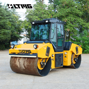 Ltmg 8 tấn 10 tấn 12 tấn Đường máy móc hiệu quả cao thủy lực đôi trống rung con lăn để bán - Product Image 3