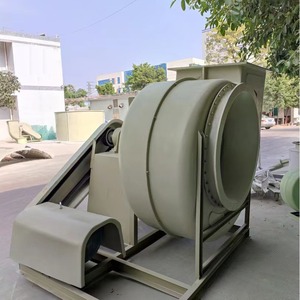 พัดลมแบบแรงเหวี่ยงอุตสาหกรรม F4 72A C Type พร้อมท่อไฟเบอร์กลาส สีเทา สำหรับระบายอากาศ ลดความร้อน และดูดฝุ่น - Product Image 3