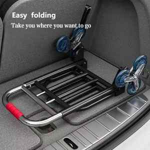 Chariot pliant silencieux HKBG 2025 pour entrepôts, chariot à bagages à trois roues pour ascension de montées, personnalisable OEM HKBG-t - Product Image 6