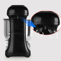 Batteur sur socle inclinable OEM 4,3 L avec bol en acier inoxydable, 600 W, faible bruit, corps en plastique ABS, longue durée de vie, appareil de cuisine