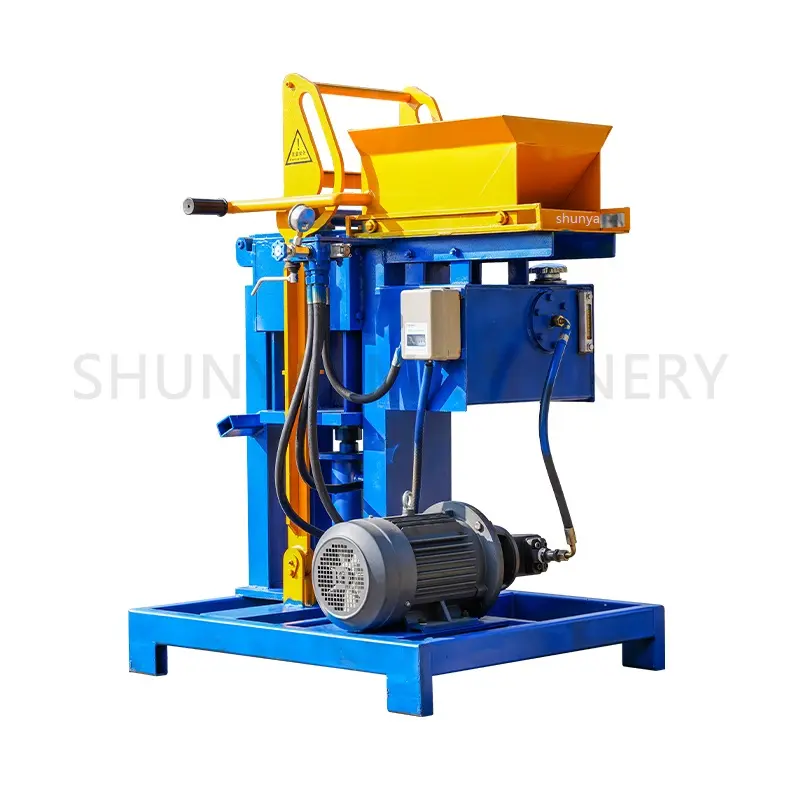 Direct sales from established manufacturers hydraulic press SY2-25 interlocking brick making machine