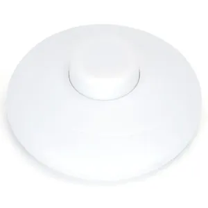 Interruttore da pavimento bianco, ideale per cablaggio, facile installazione, adatto in spazi residenziali e commerciali - Product Image 1