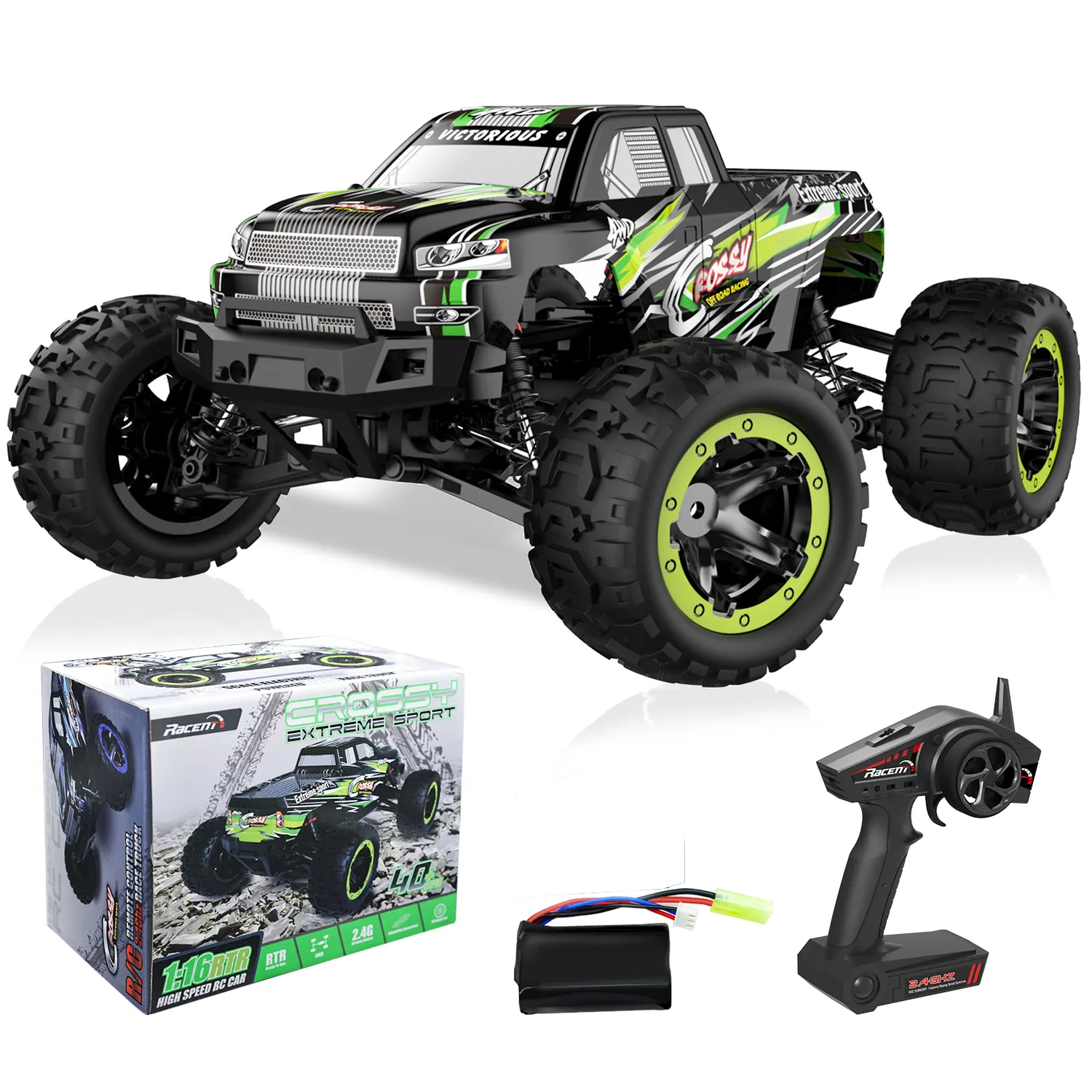 VOLANTEXRC 1/16 échelle 30MPH haute vitesse tout Terrain rapide rc voiture pour enfants ou adultes