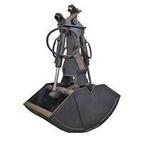 Fermé étroitement creuser le seau rotatoire hydraulique de grippage de coquille de sable de charbon pour l'excavatrice