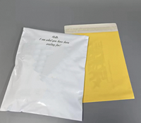 ZHONGSHENG Grandes enveloppes à bulles imperméables en poly recyclé de 0,5 mil, personnalisables, biodégradables, réutilisables, avec logo, pour envoi postal