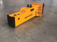 Martillo Hidráulico Rompedor de Rocas para Miniexcavadora, Precio Económico, Gran Venta