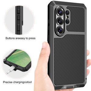 Étui de téléphone en aluminium métallique de luxe Doom Armor Heavy Duty 360 Protection complète <span class=keywords><strong>pour</strong></span> Samsung S26 Ultra Housse antichoc - Product Image 6