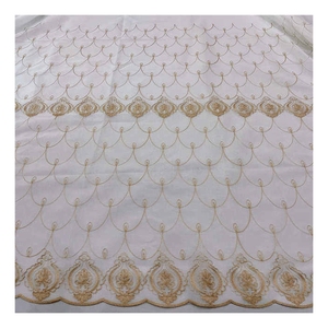 Tela granadina de gasa con patrón bordado, gran oferta, sala de estar para cortinas de diseño de moda, técnicas tejidas utilizadas - Product Image 5