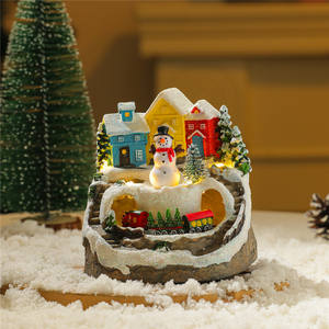 <span class=keywords><strong>Navidad</strong></span> pueblo casa artesanía resina recuerdo fabricante caja Musical <span class=keywords><strong>Navidad</strong></span> nieve globo <span class=keywords><strong>Navidad</strong></span> casas musicales - Product Image 3